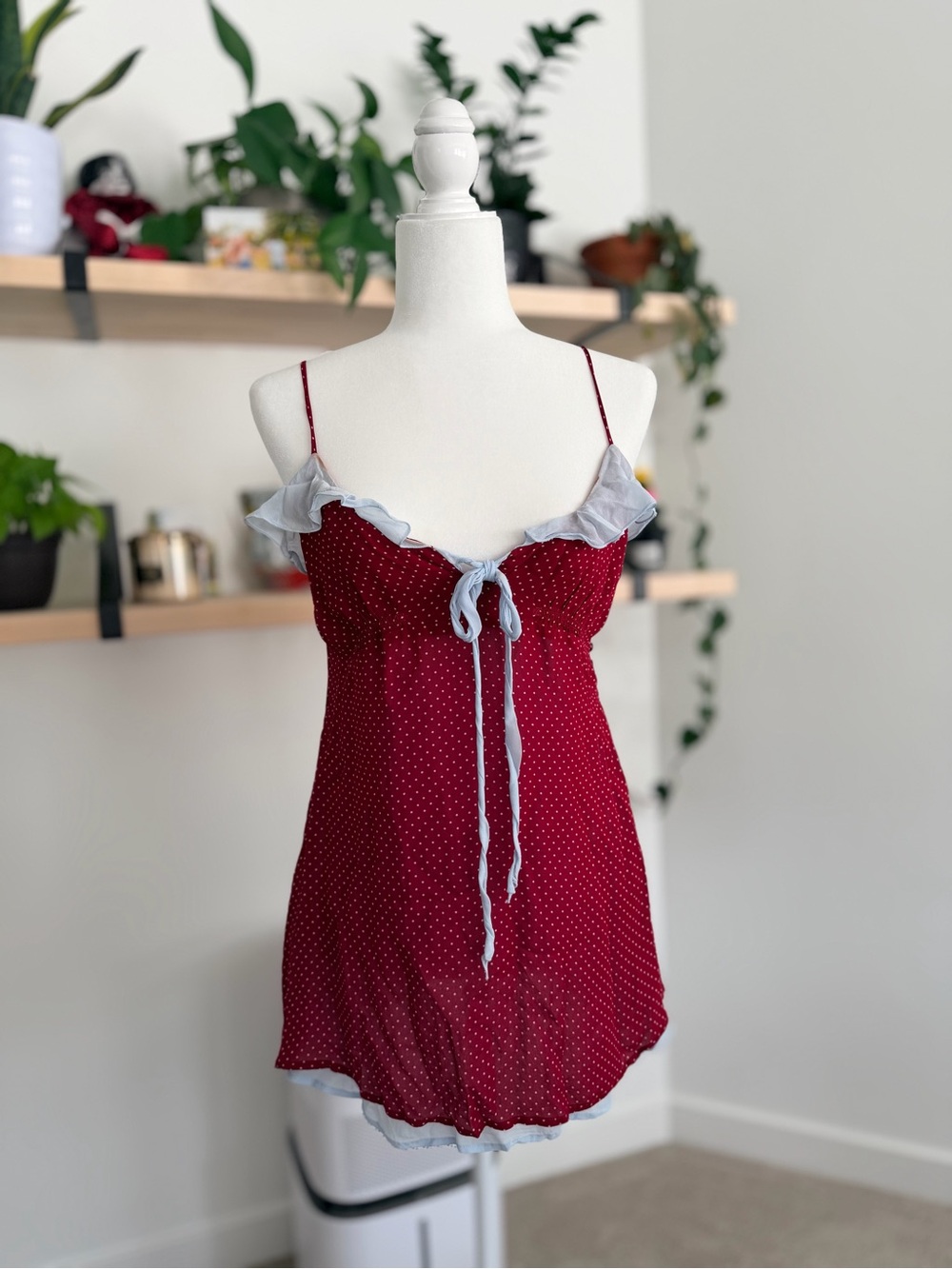 Frankie's Bikinis Picnic Hour Polka Dot Dress - Picture 3 of 16